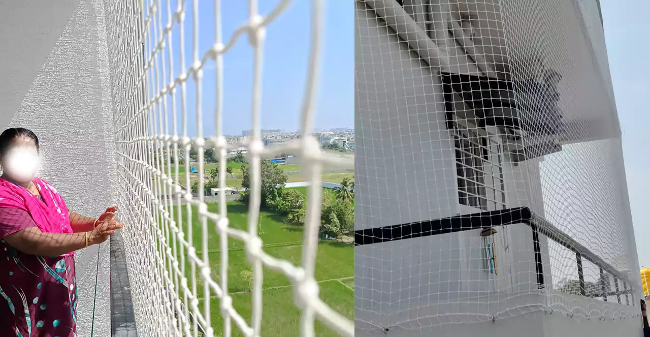 Pigeon Nets for Balconies