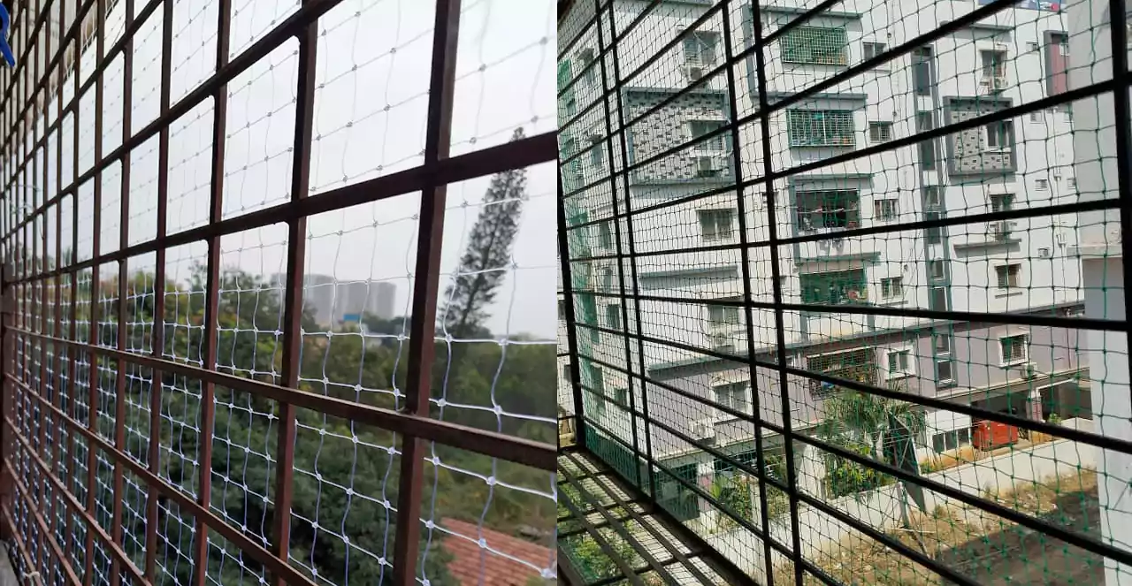 Grill Balcony Safety Nets